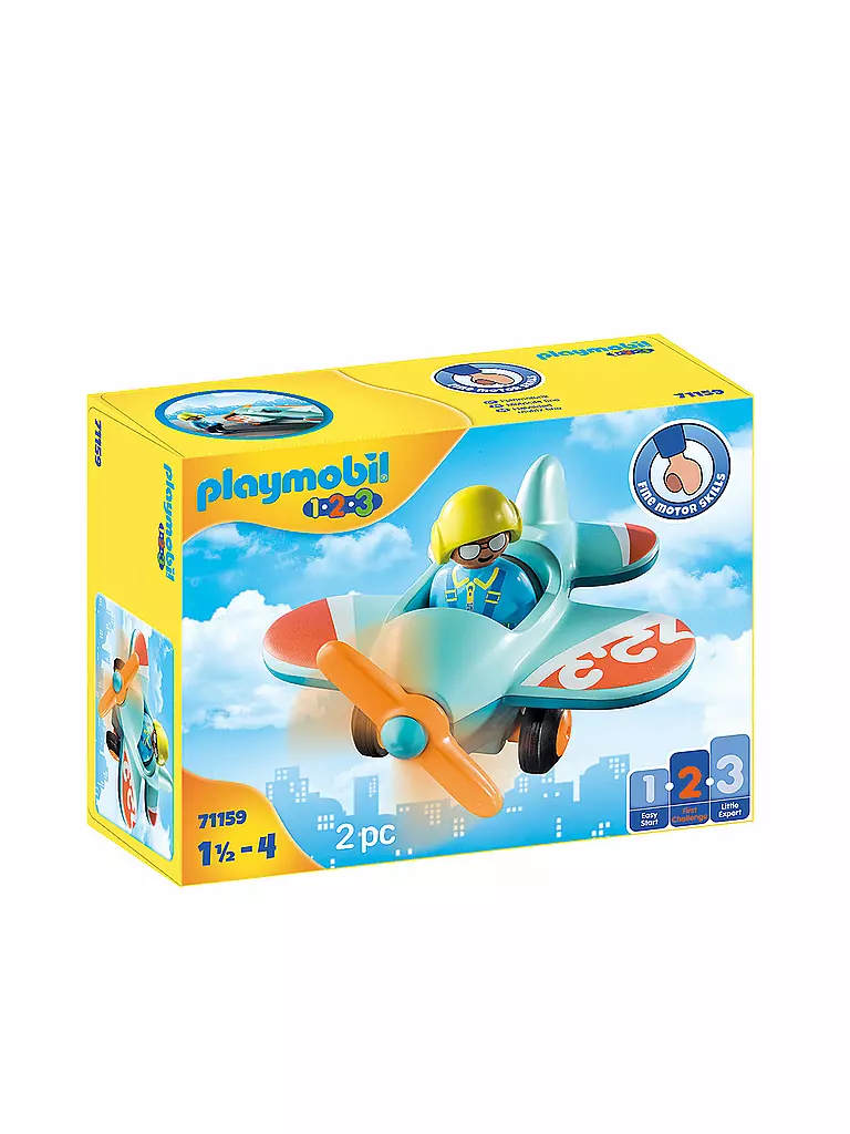 PLAYMOBIL | 1,2,3 - Flugzeug 71159 | keine Farbe