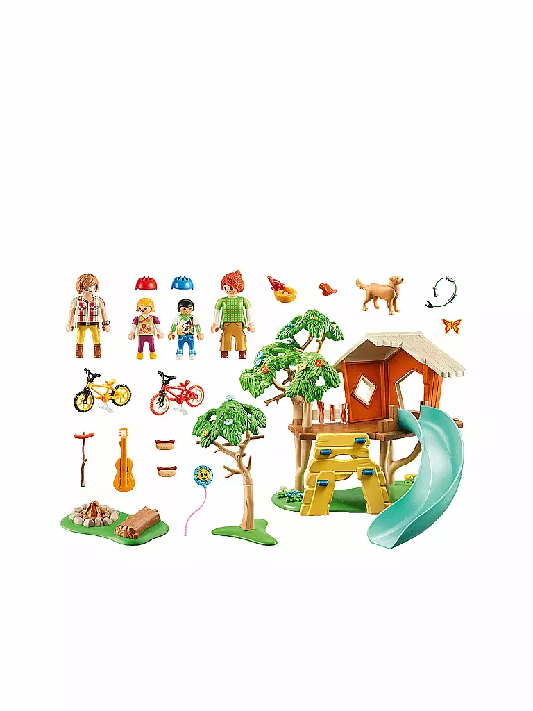 PLAYMOBIL | Abenteuer-Baumhaus mit Rutsche 71001 | keine Farbe