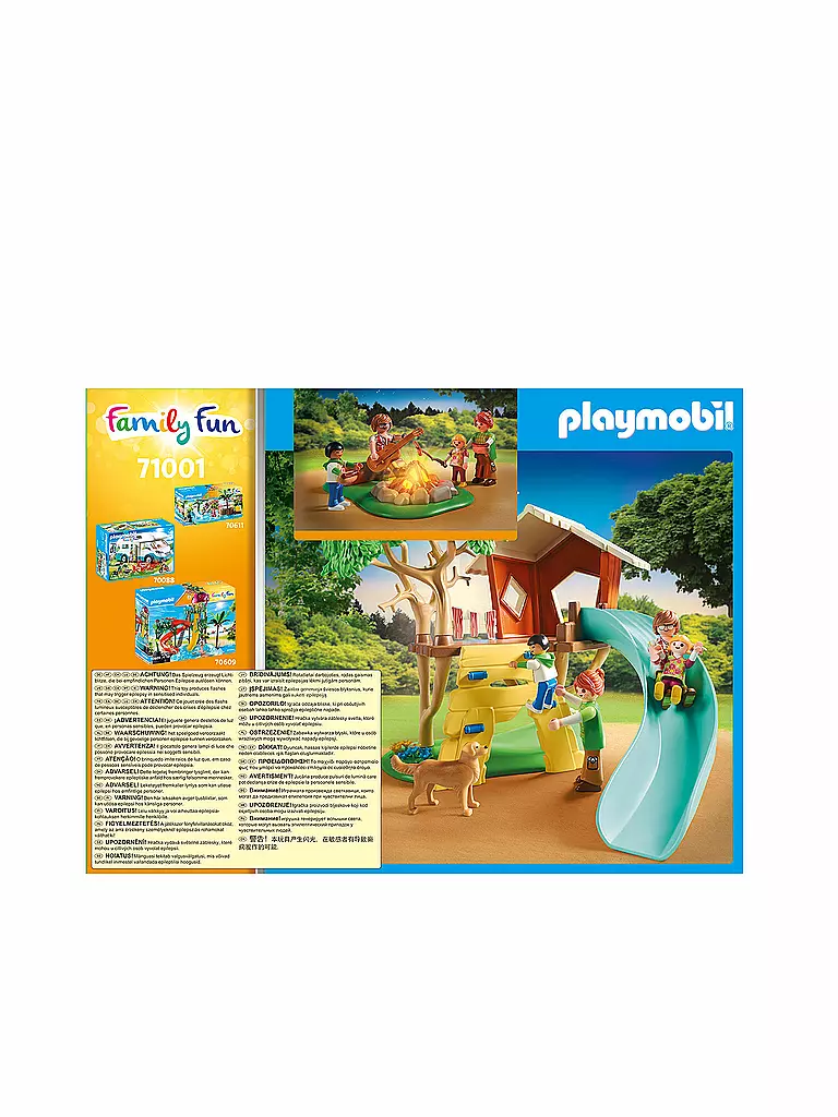 PLAYMOBIL | Abenteuer-Baumhaus mit Rutsche 71001 | keine Farbe