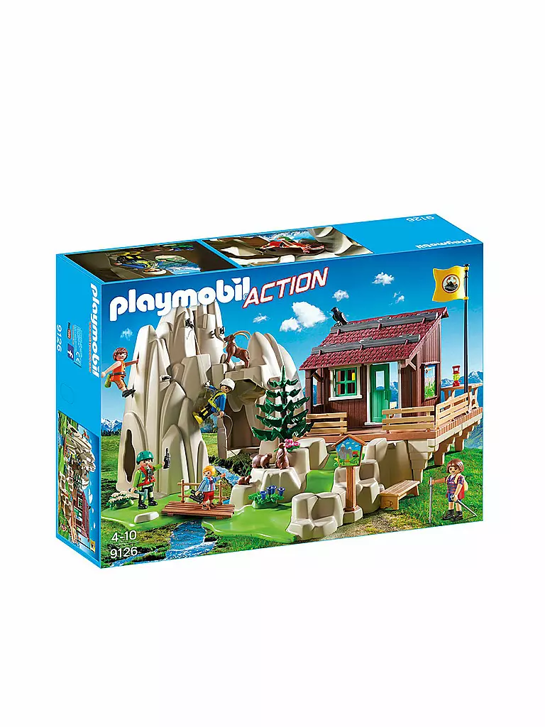 PLAYMOBIL | Action - Kletterfels mit Berghütte 9126 | 