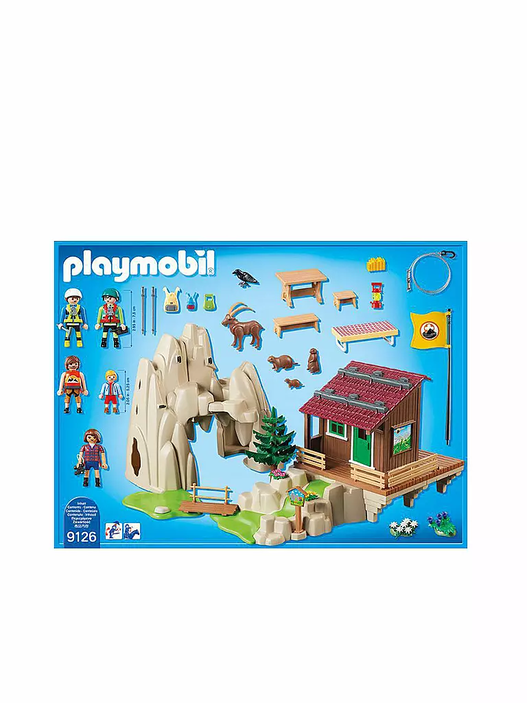 PLAYMOBIL | Action - Kletterfels mit Berghütte 9126 | 