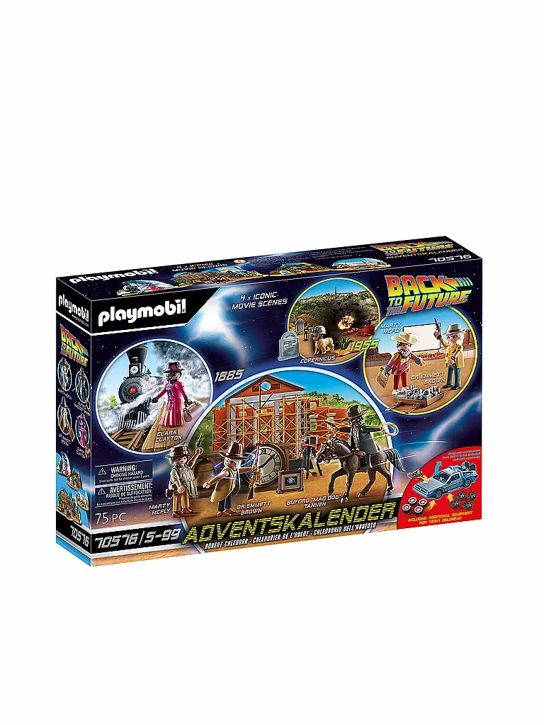 PLAYMOBIL | Adventskalender " Back to the Future" 70576 | keine Farbe