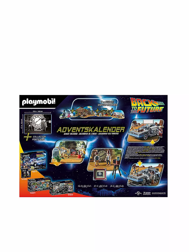 PLAYMOBIL | Adventskalender " Back to the Future" 70576 | keine Farbe