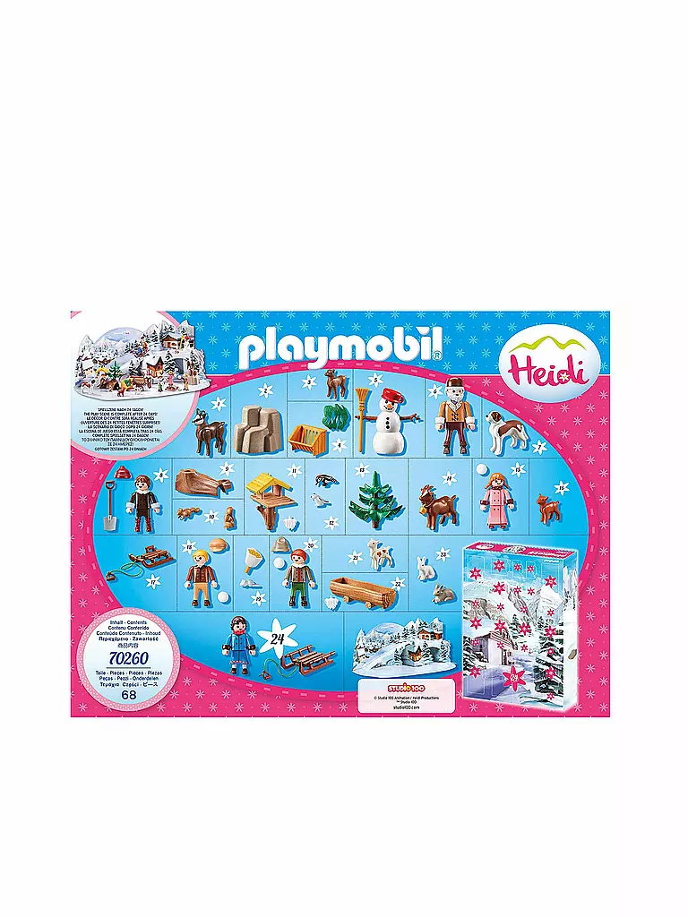 PLAYMOBIL | Adventskalender - Heidis Winterwelt 70260 | keine Farbe