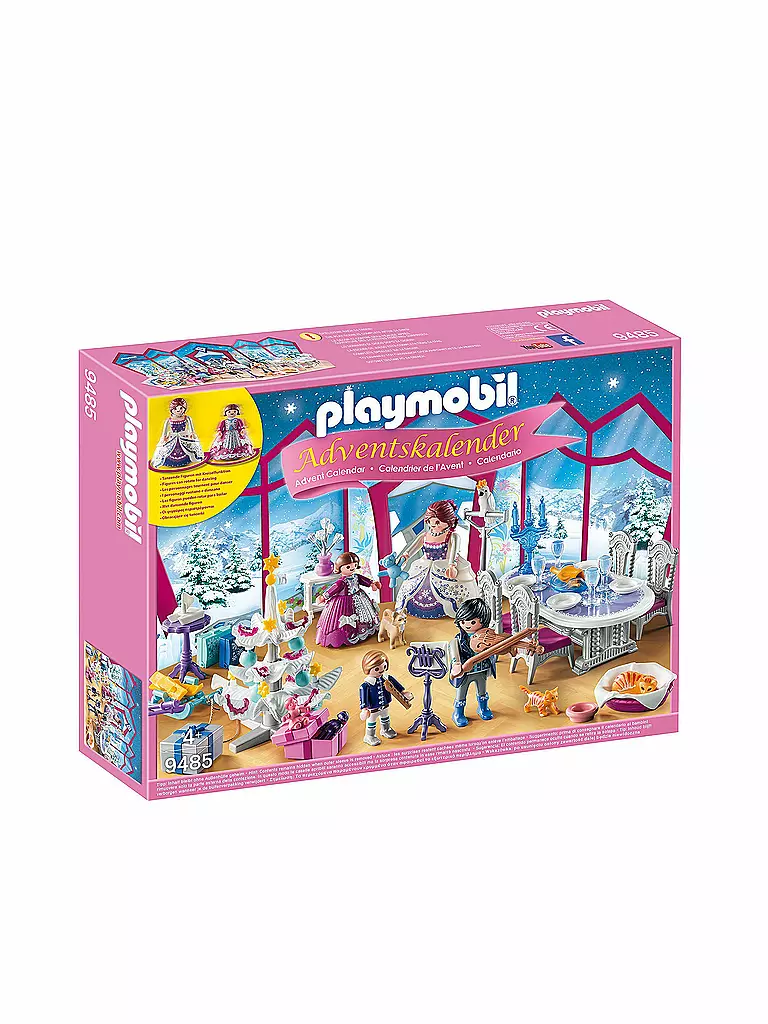 PLAYMOBIL | Adventskalender - Weihnachtsball im Kristallsaal | transparent