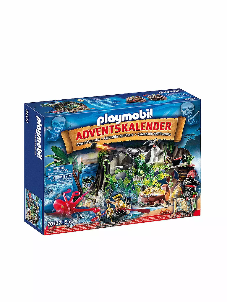 PLAYMOBIL | Adventskalender Schatzsuche in der Piratenbucht | keine Farbe