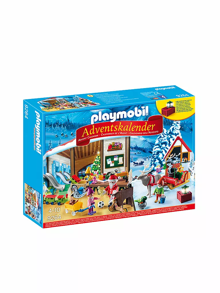 PLAYMOBIL | Adventskalender Wichtelwerkstatt 9264 | transparent