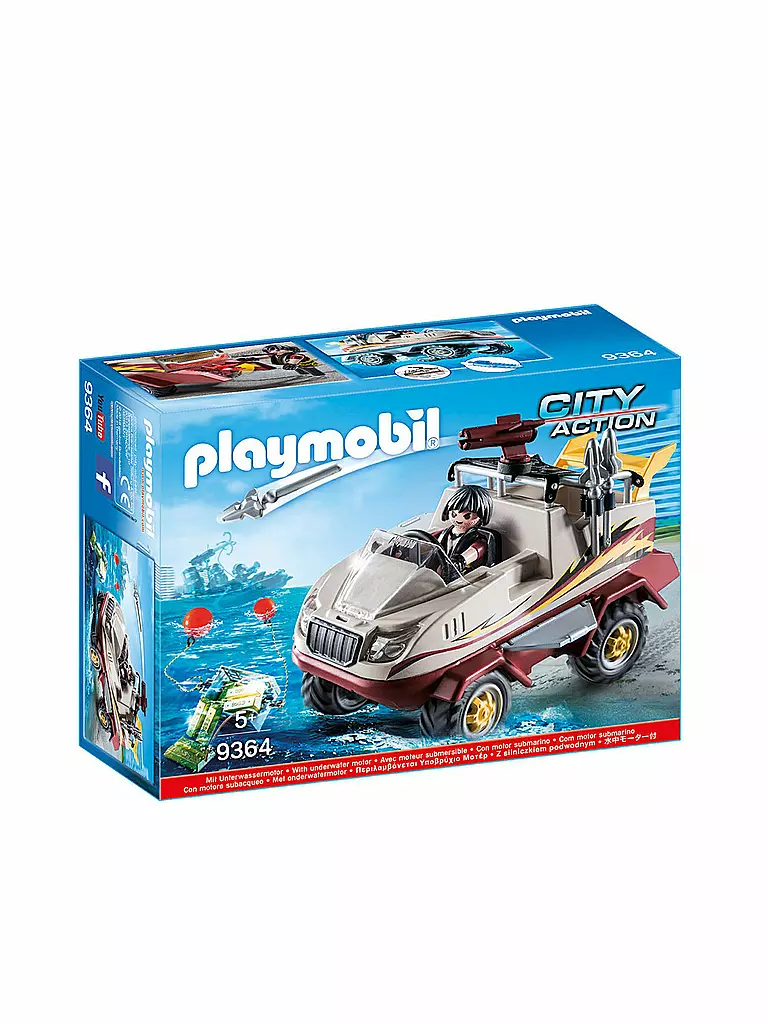 PLAYMOBIL | Amphipienfahrzeug  9364 | transparent
