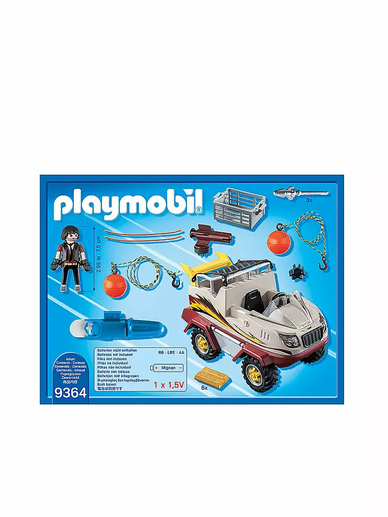 PLAYMOBIL | Amphipienfahrzeug  9364 | transparent