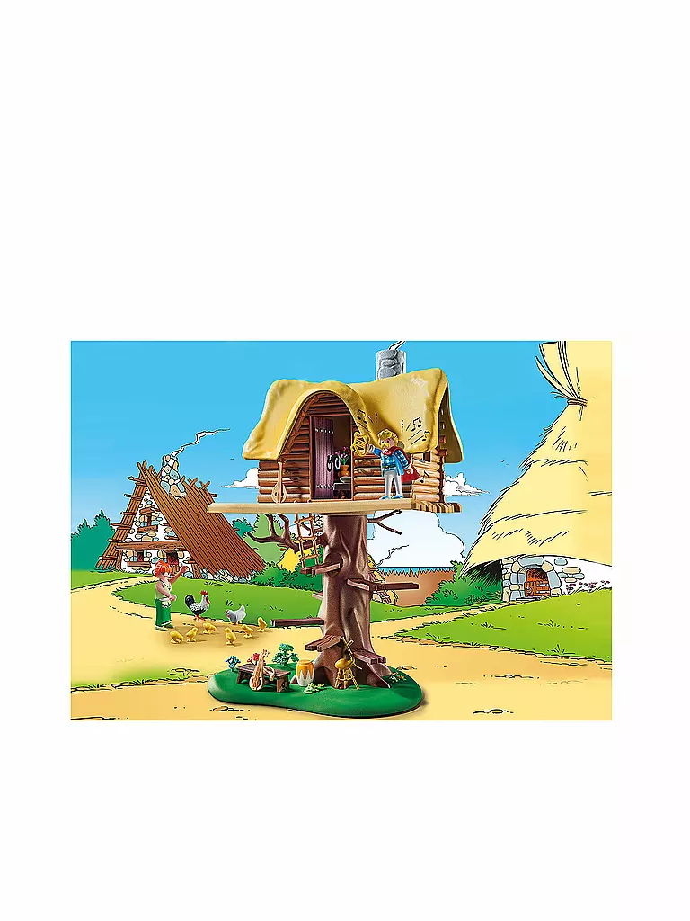 PLAYMOBIL | Asterix: Troubadix mit Baumhaus 71016 | keine Farbe