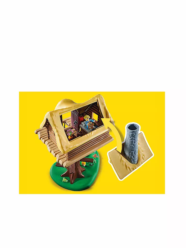 PLAYMOBIL | Asterix: Troubadix mit Baumhaus 71016 | keine Farbe