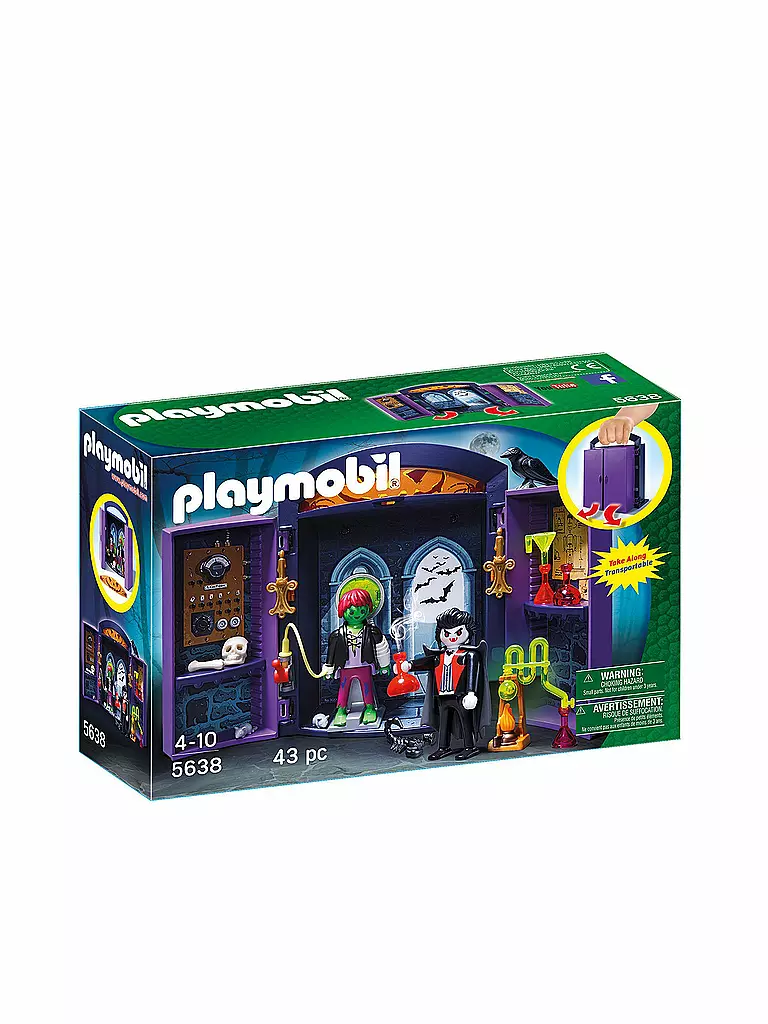 PLAYMOBIL | Aufklapp-Spiel Box -  Monsterburg 5638 | 