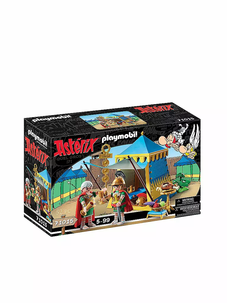 PLAYMOBIL | B1202	Asterix: Anführerzelt mit Generälen 71015 | keine Farbe