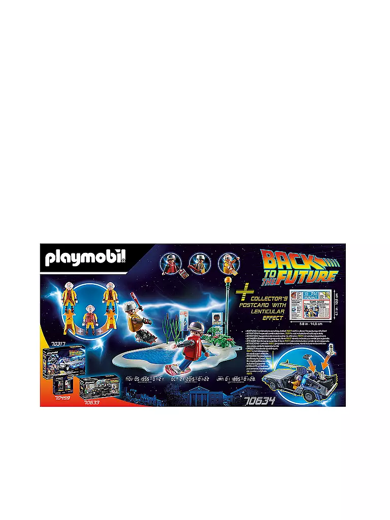 PLAYMOBIL | Back to the Future Part II Verfolgung mit Hoverboard 70634 | keine Farbe
