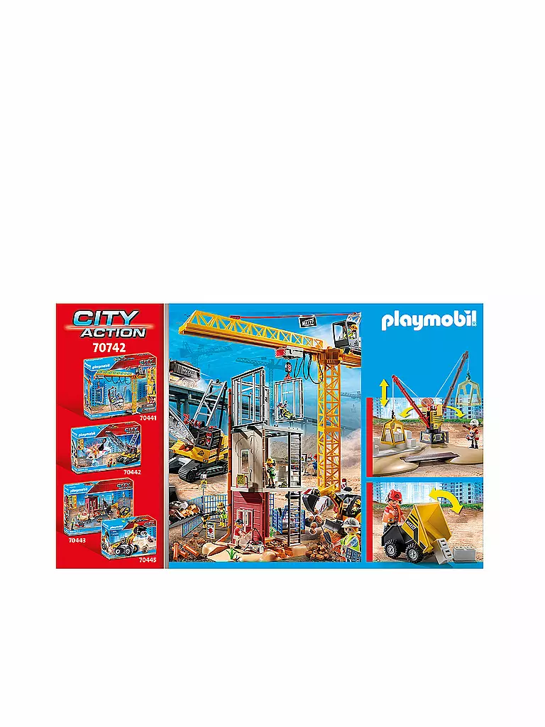 PLAYMOBIL | Baustelle mit Kipplaster 70742 | keine Farbe