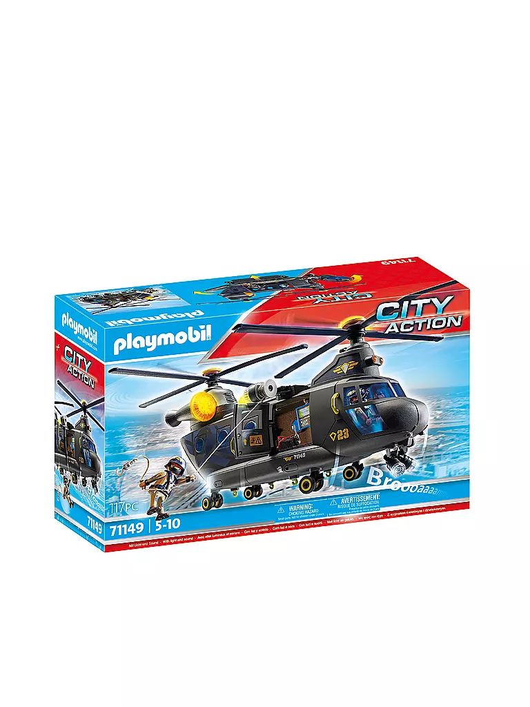 PLAYMOBIL | City Action - SWAT-Rettungsflugzeug 71149 | keine Farbe