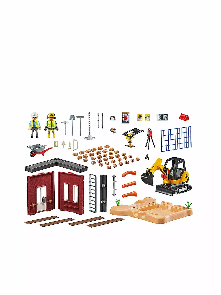 PLAYMOBIL | City Action -Minibagger mit Bauteil 70443 | keine Farbe