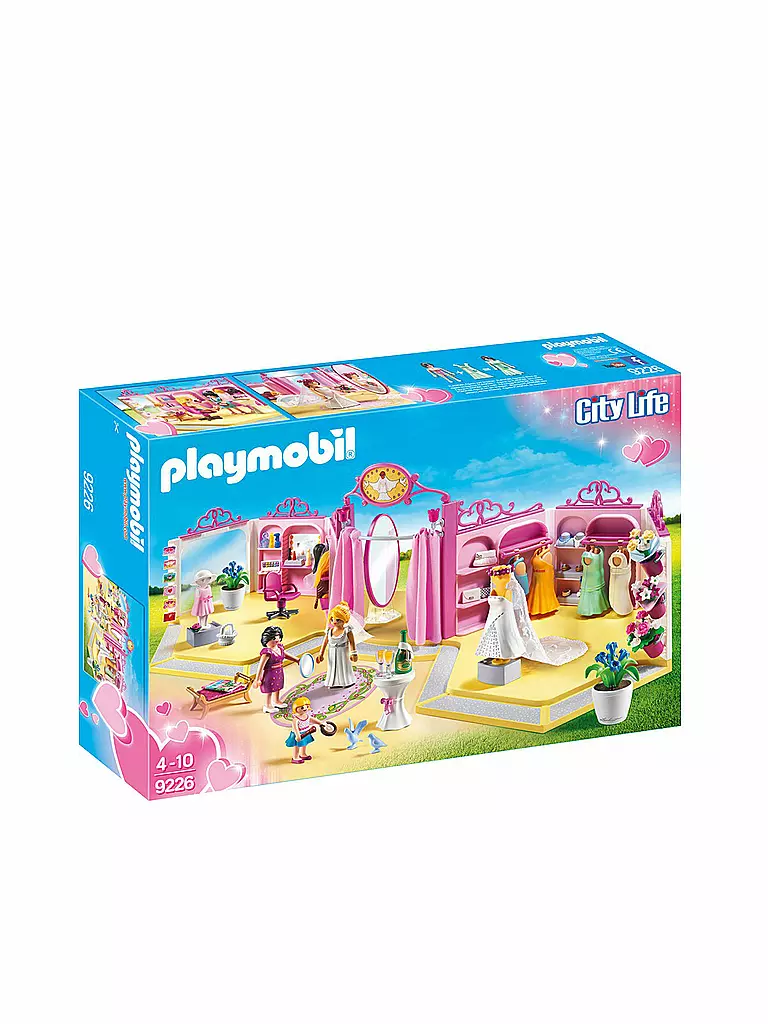 PLAYMOBIL | City Life - Brautmodengeschäft mit Salon 9226 | transparent