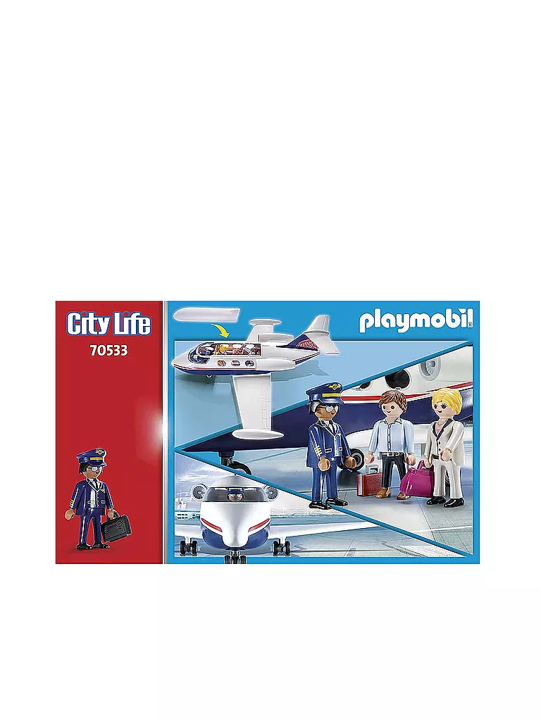 PLAYMOBIL | City Life - Flugzeug 70533 | keine Farbe