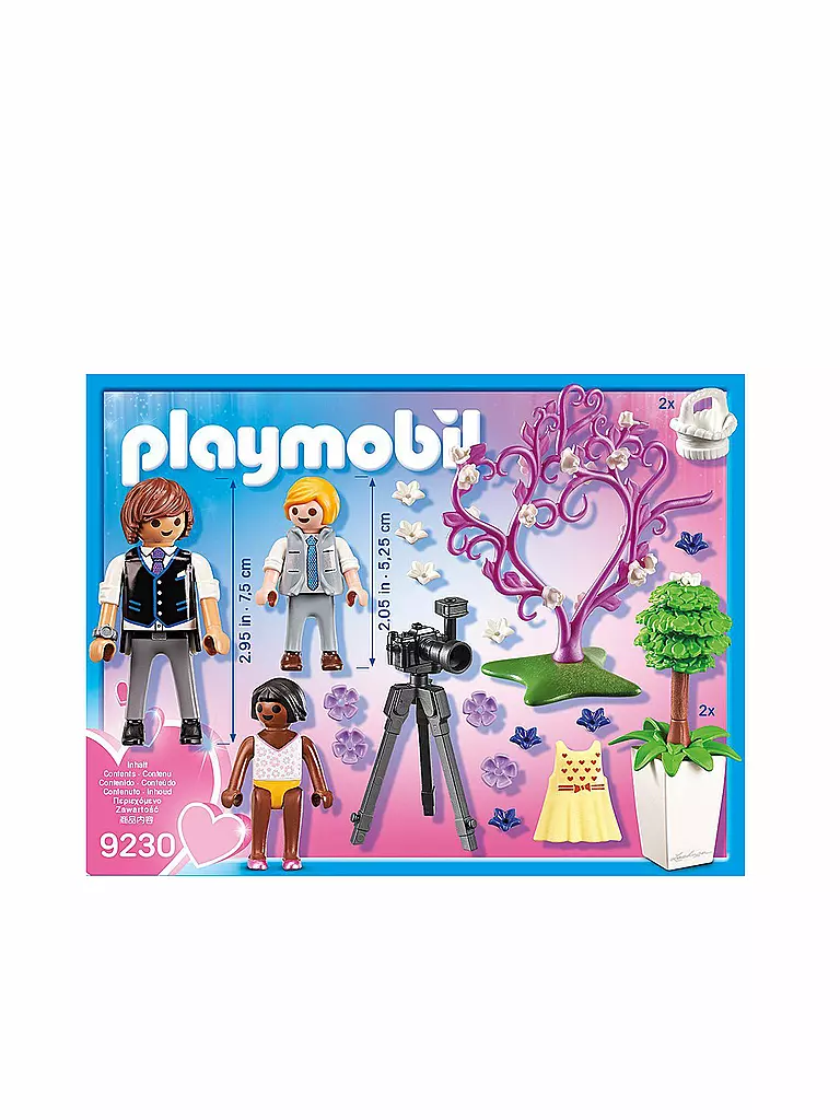 PLAYMOBIL | City Life - Fotograf mit Blumenkindern 9230 | transparent