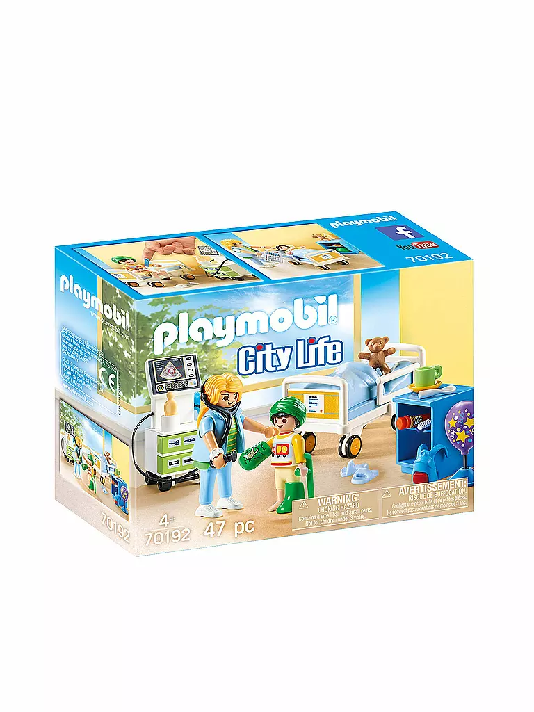 PLAYMOBIL | City Life - Kinderkrankenzimmer 70192 | keine Farbe