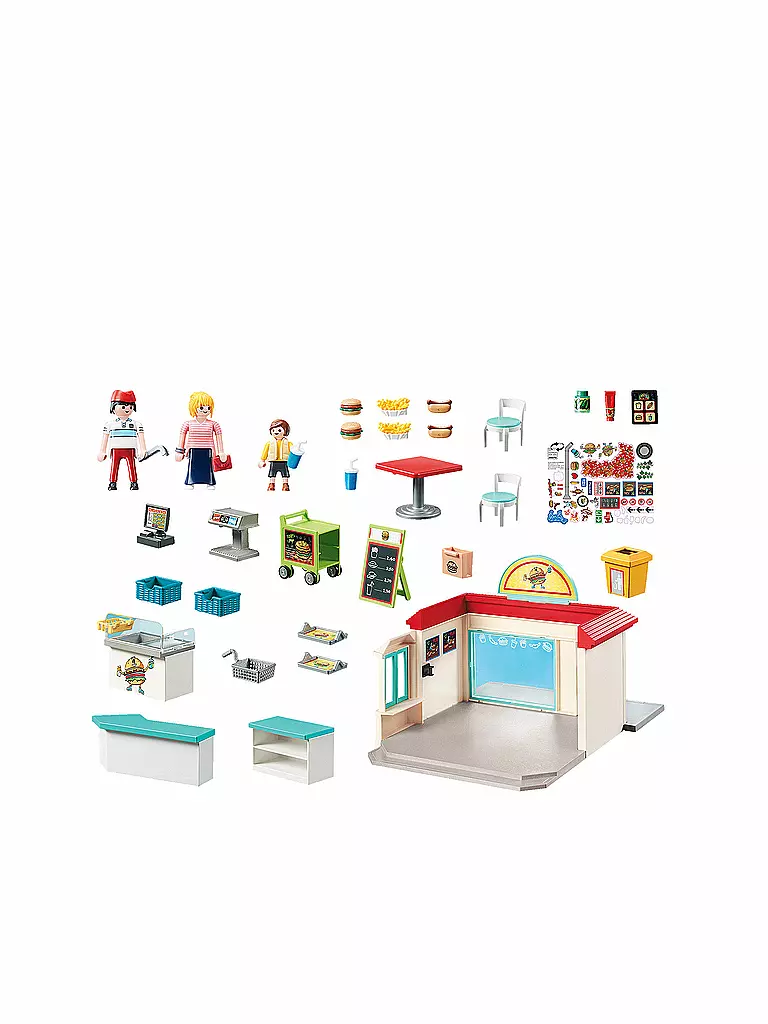 PLAYMOBIL | City Life - Mein Burgerladen 70540 | keine Farbe