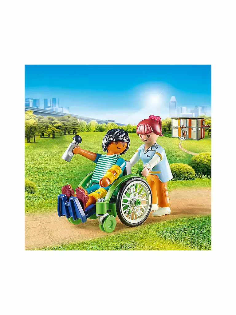 PLAYMOBIL | City Life - Patient im Rollstuhl 70193 | keine Farbe