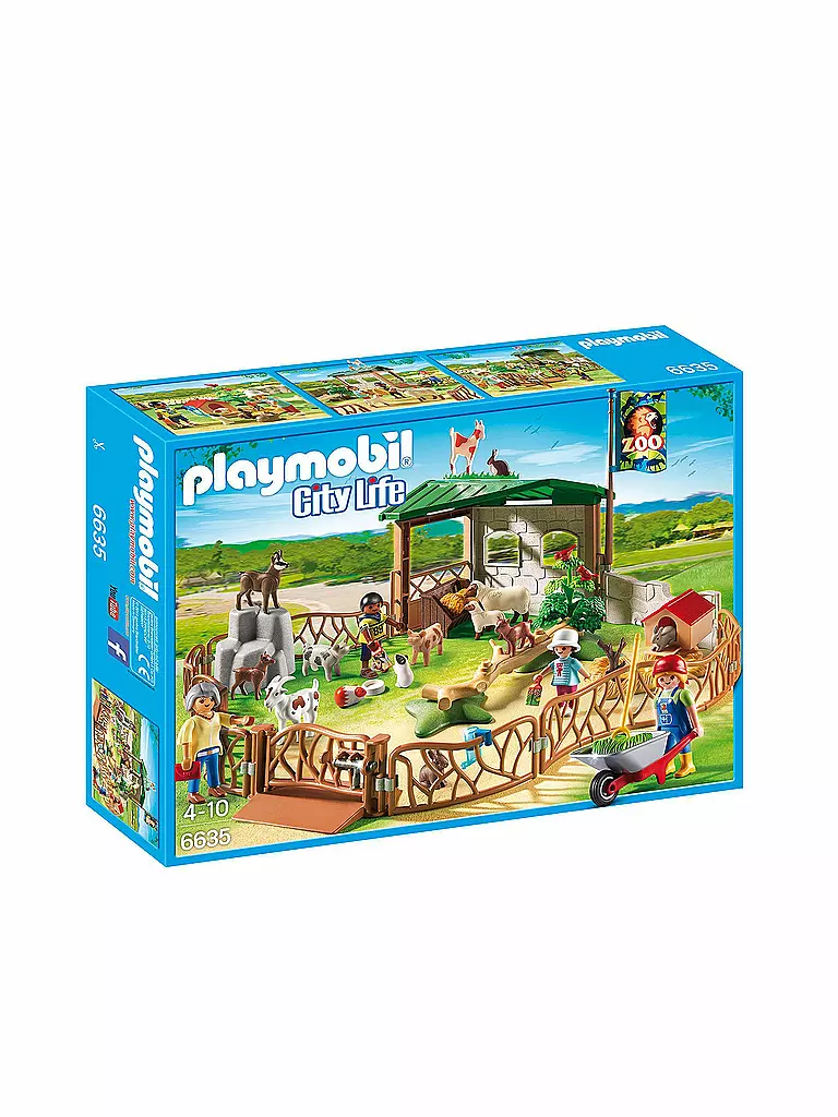 PLAYMOBIL | City Life - Streichelzoo 6635 | 
