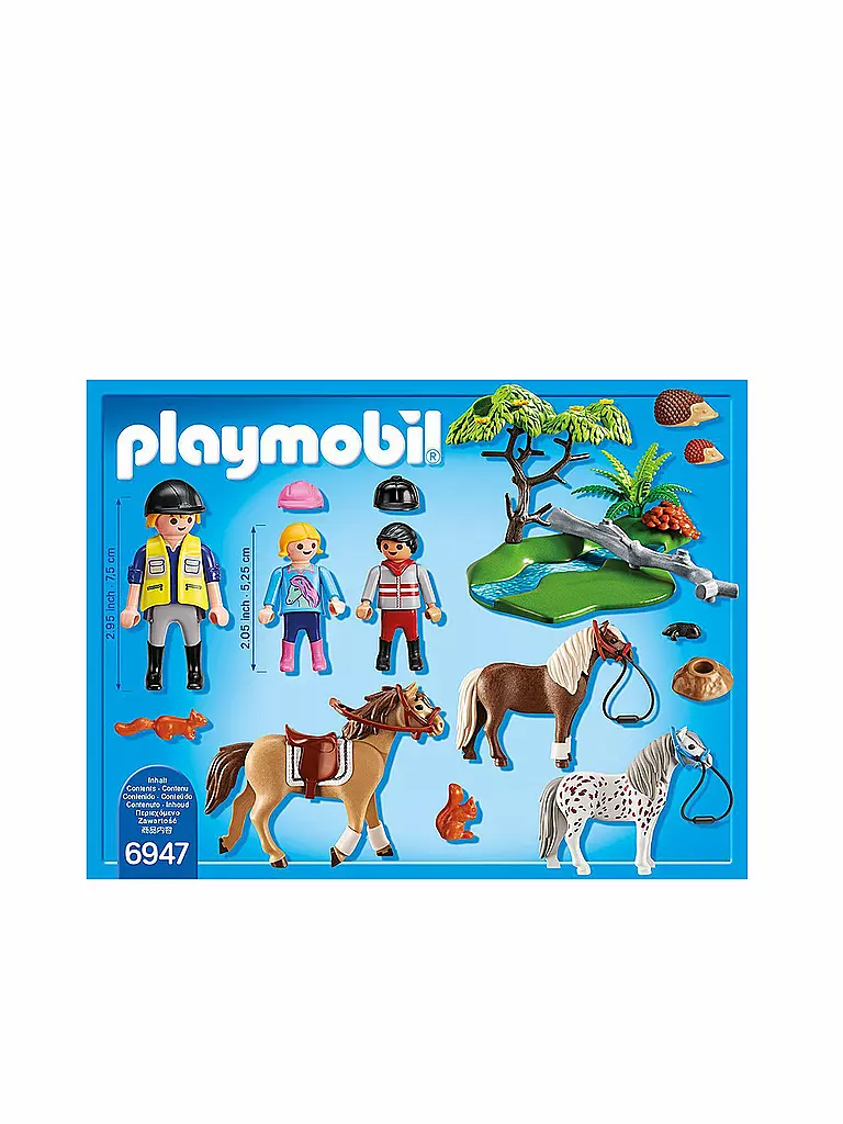 PLAYMOBIL | Country - Fröhlicher Ausritt 6947 | transparent