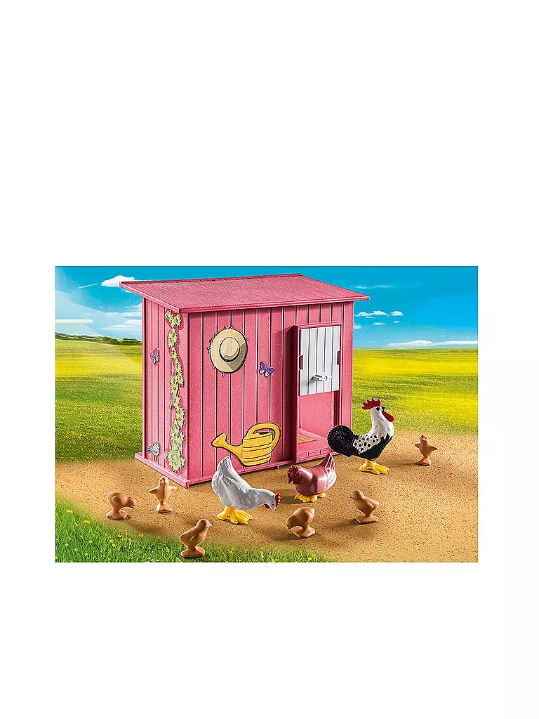 Legenester Für Große Hühner Selber Bauen PLAYMOBIL Country - Hühner mit Küken 71308 keine Farbe