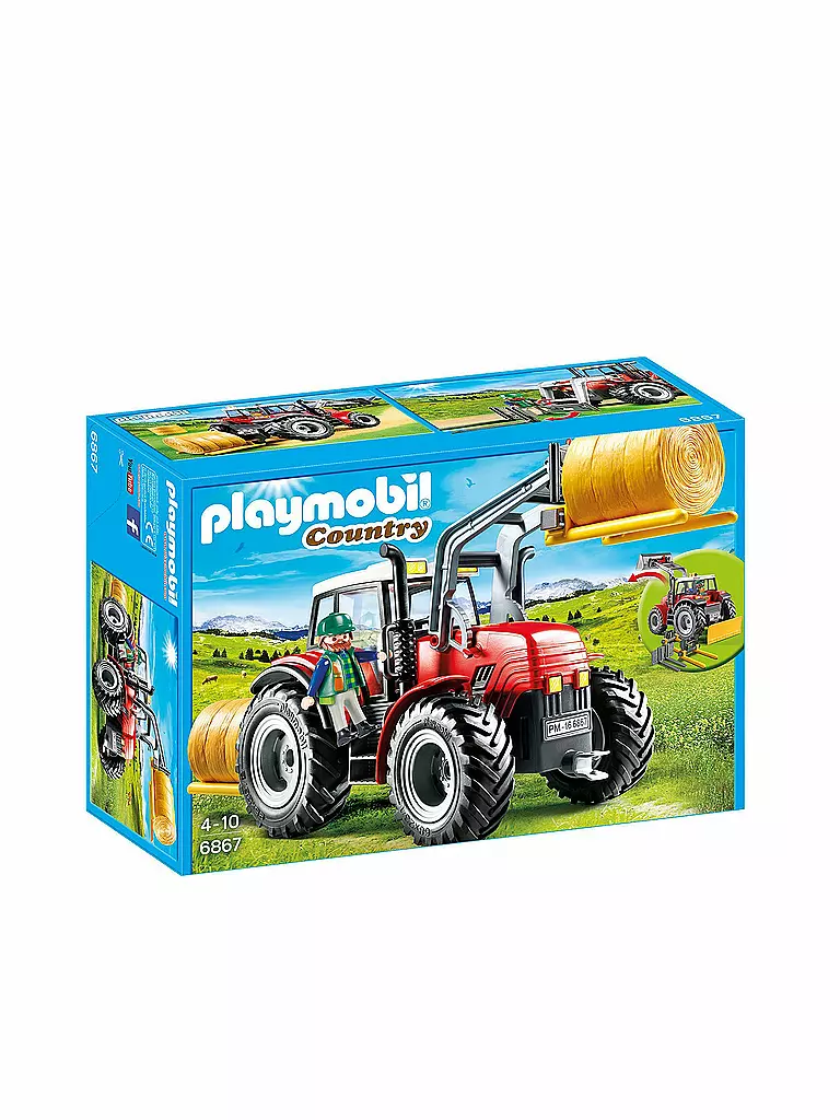 PLAYMOBIL | Country - Riesentraktor mit Spezialwerkzeugen 6867 | 