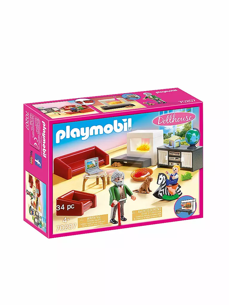 PLAYMOBIL | Dollhouse - Gemütliches Wohnzimmer 70207 | keine Farbe