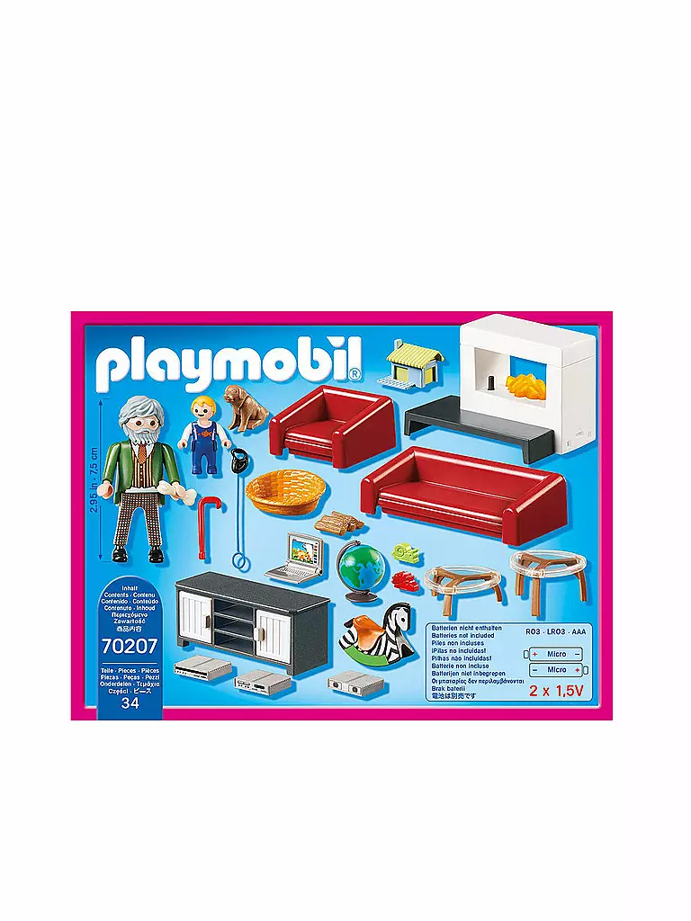 PLAYMOBIL | Dollhouse - Gemütliches Wohnzimmer 70207 | keine Farbe