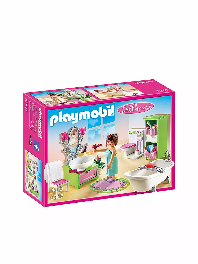 PLAYMOBIL | Dollhouse - Romantik Bad 5307 | transparent