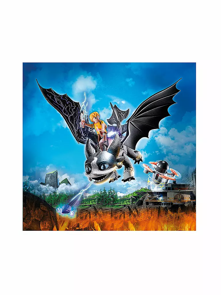 PLAYMOBIL | Dragons: The Nine Realms - Dragons: The Nine Realms - Thunder & Tom 71081 | keine Farbe