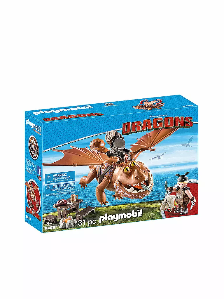 PLAYMOBIL | Dragons - Fischbein und Fleischklops 9460 | keine Farbe