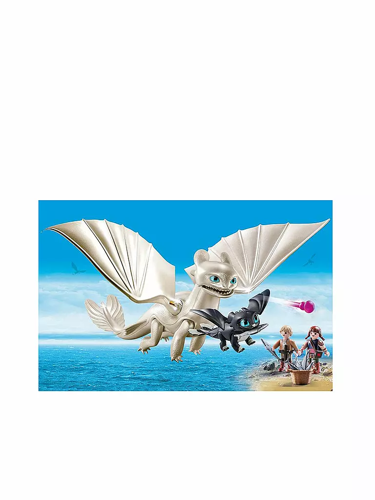 PLAYMOBIL | Dragons - Light Fury Spielset 70038 | blau