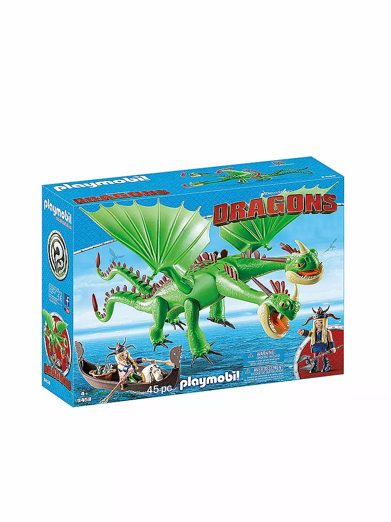 PLAYMOBIL | Dragons - Raffnuss und Taffnusss mit Kotz und Würg  9458 | keine Farbe