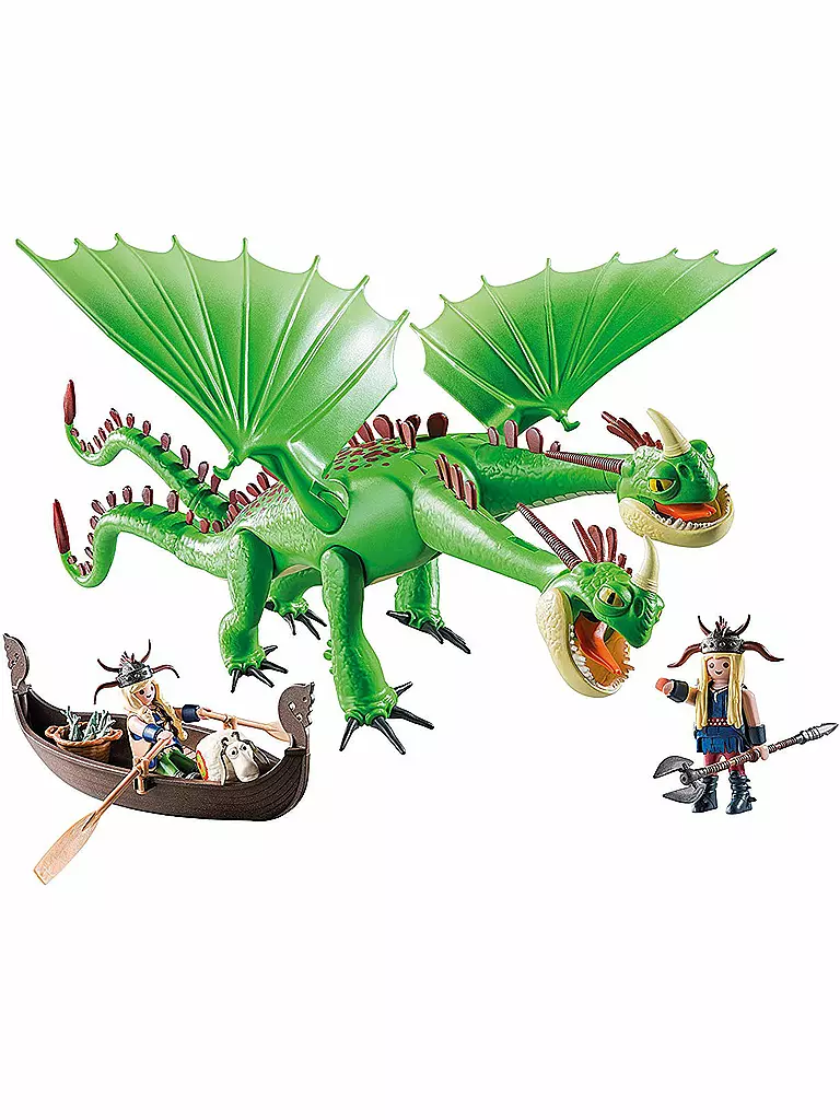 PLAYMOBIL | Dragons - Raffnuss und Taffnusss mit Kotz und Würg  9458 | keine Farbe