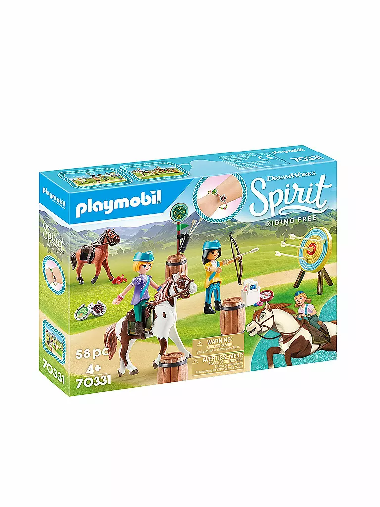 PLAYMOBIL | DreamWorks Spirit Abenteuer im Freien mit Abigail und Boomerang 70331 | keine Farbe