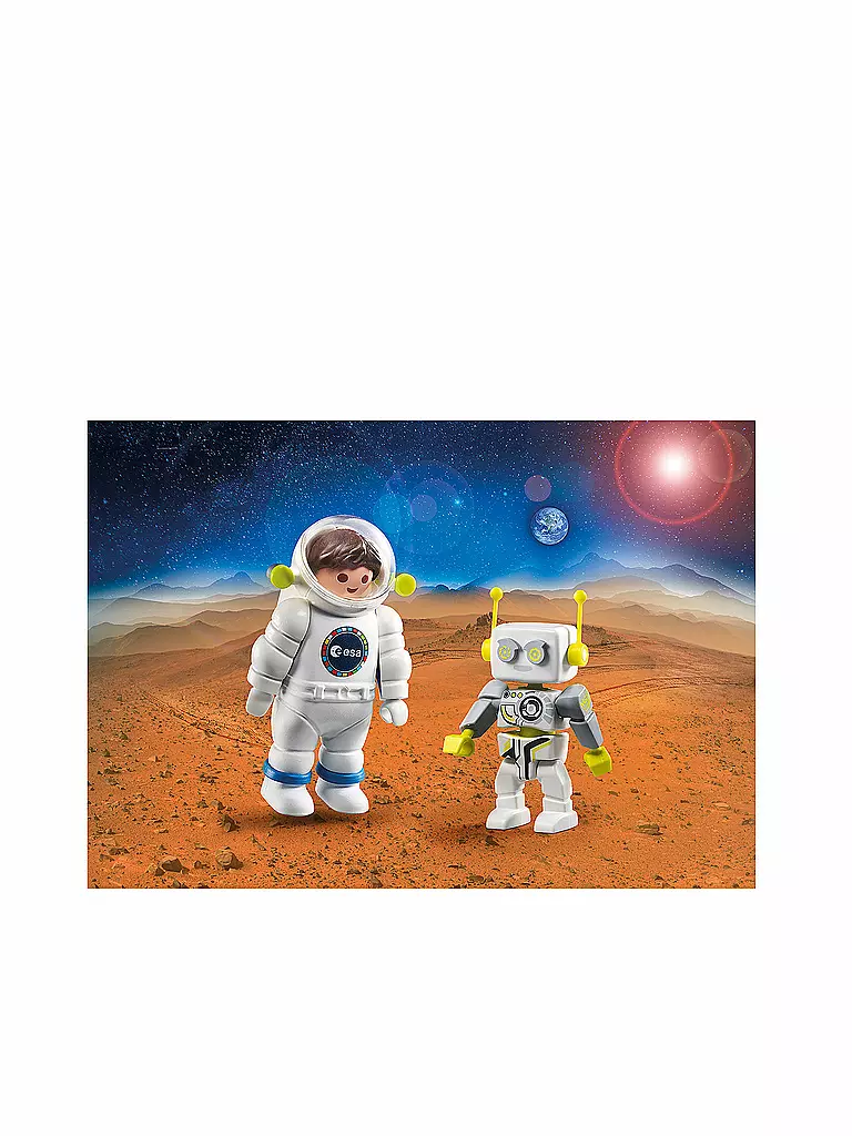 PLAYMOBIL | DuoPack ESA Astronaut und ROBert 709914 | keine Farbe