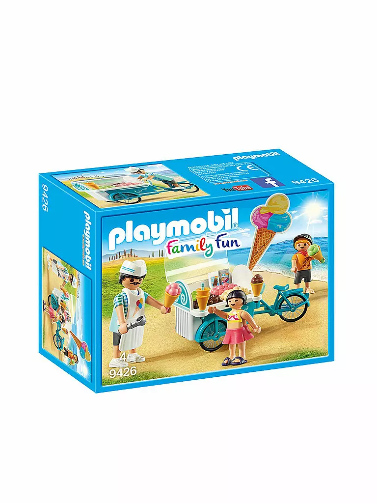 PLAYMOBIL | Fahrad mit Eiswagen 9426 | keine Farbe