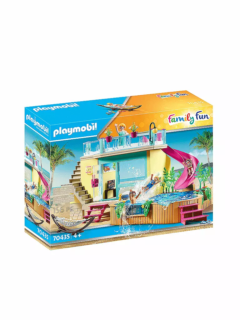 PLAYMOBIL | Family Fun - Bungalow mit Pool 70435 | keine Farbe