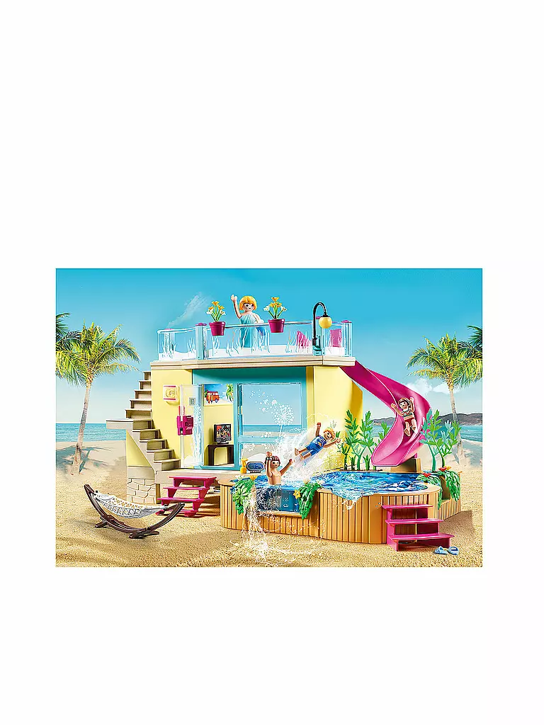 PLAYMOBIL | Family Fun - Bungalow mit Pool 70435 | keine Farbe