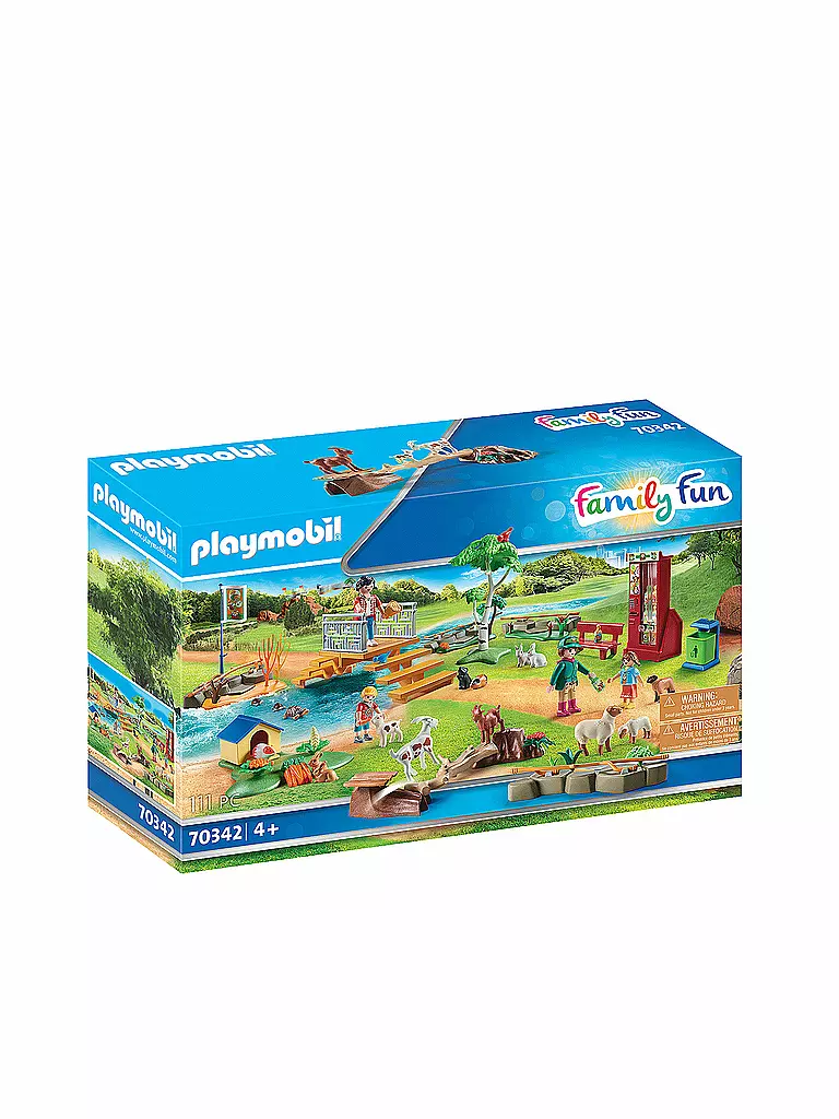 PLAYMOBIL | Family Fun - Erlebnis-Streichelzoo 70342 | keine Farbe