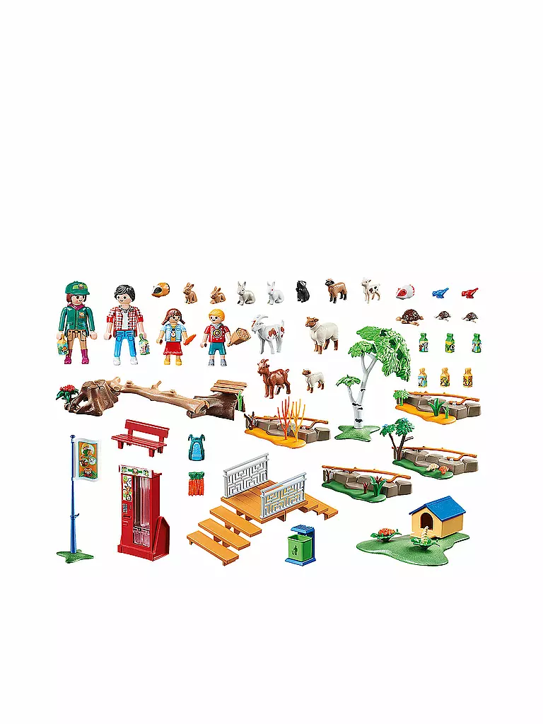 PLAYMOBIL | Family Fun - Erlebnis-Streichelzoo 70342 | keine Farbe