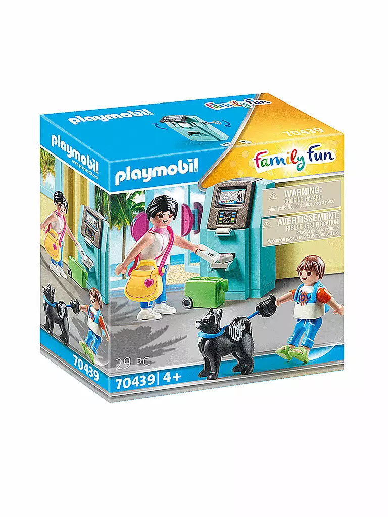 PLAYMOBIL | Family Fun -Urlauber mit Geldautomat 70439 | keine Farbe