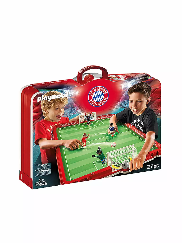 PLAYMOBIL | FC Bayern München Fußballarena zum Mitnehmen 70046 | keine Farbe