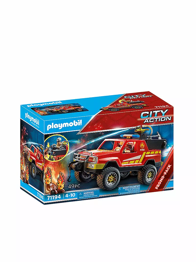 PLAYMOBIL | Feuerwehr-Löschtruck 71194 | keine Farbe