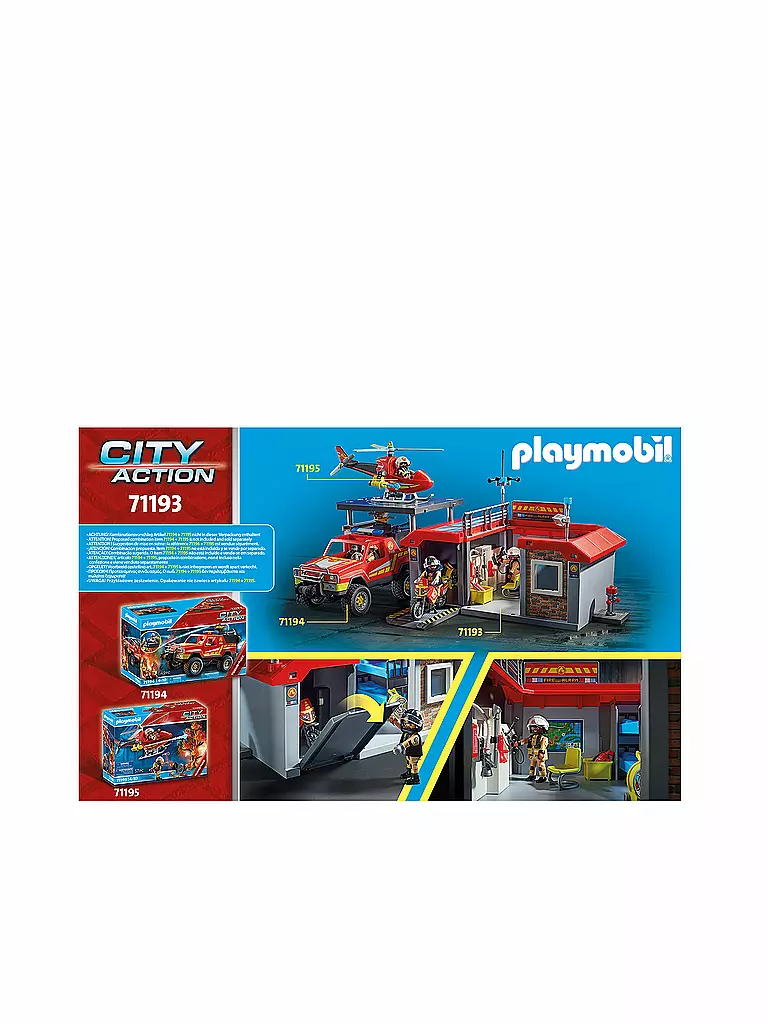 PLAYMOBIL | Feuerwehrstation 71193 | keine Farbe